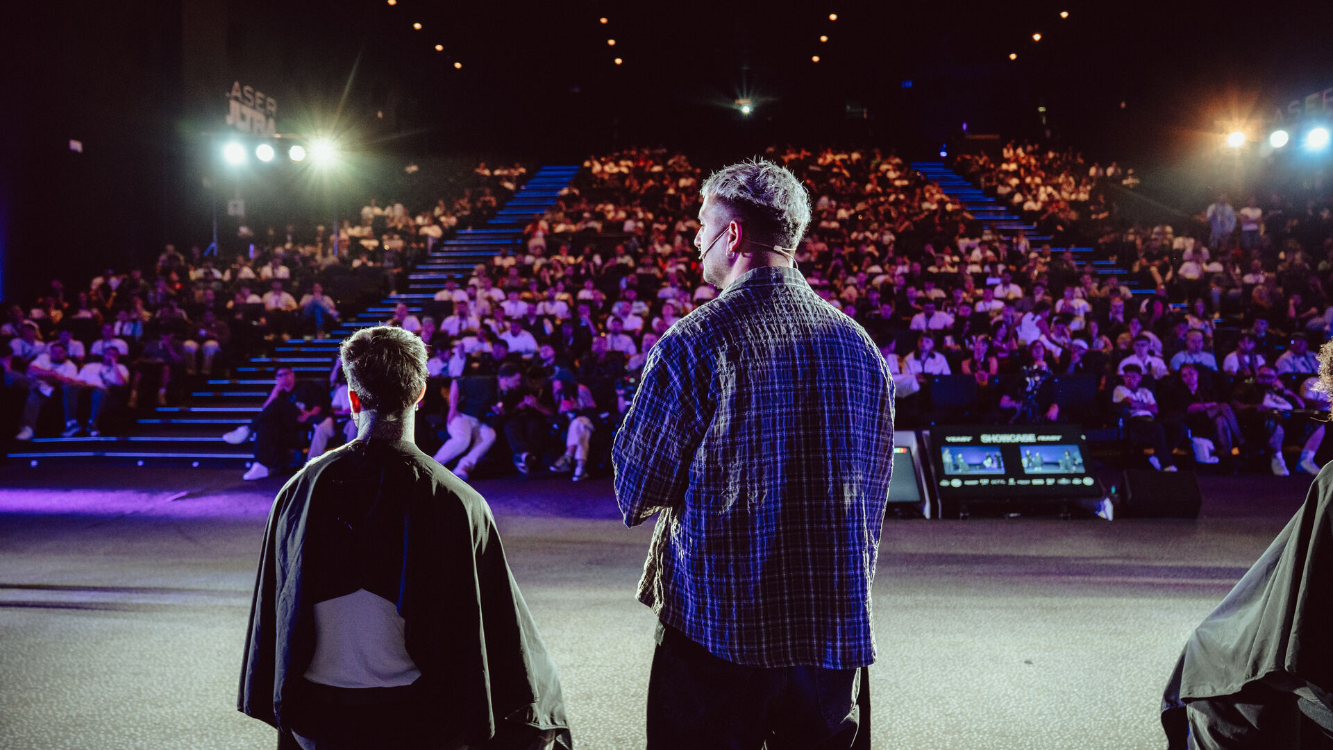 View from stage at SHOWCASE event